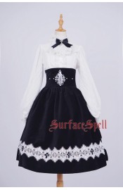 Surface Spell Gothic St Therese The Little Flower Vintage Corset Skirt